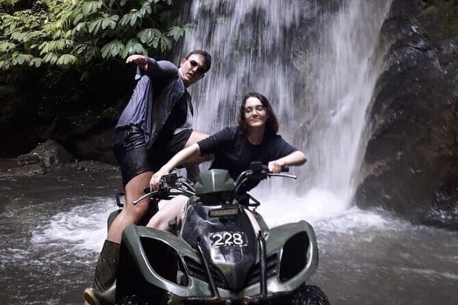 Adventure Amazing ATV Quad Bike with Waterfall include Lunch - Pickup Times and the Real Travel Distance from Nusa Dua