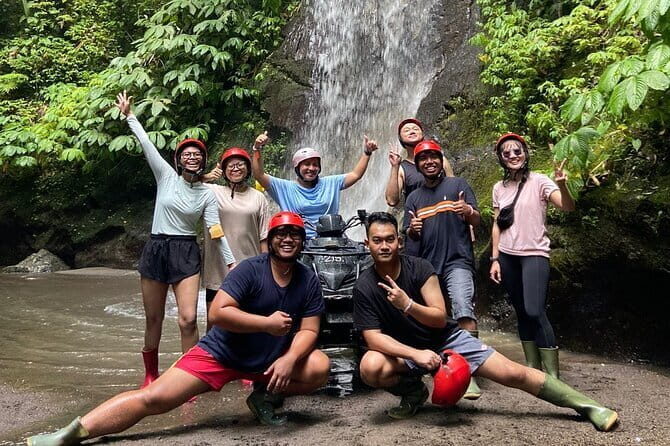 Adventure Amazing ATV Quad Bike with Waterfall include Lunch - The Safety Briefing and Bike Training Part That Saves Your Day