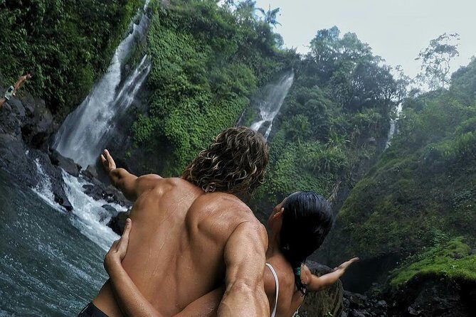 All inclusive Bali Sekumpul Waterfalls Trekking Tour - Stop 1: Sekumpul Waterfall trekking and river play