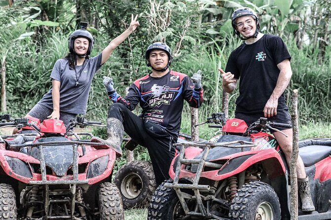 ATV Quad Bike with Kintamani Volcano Tour - All Inclusive - Tegalalang Rice Terrace: the calm contrast after the muddy fun