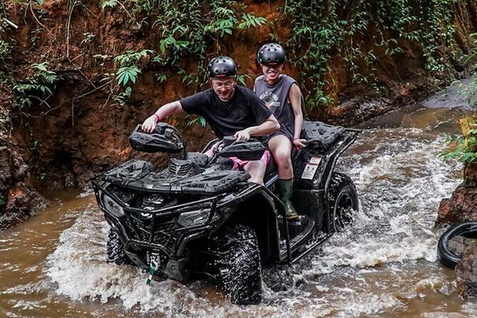 Bali Adventure ATV Quad Bike, Monkey Forest and Waterfalls - Sacred Monkey Forest Sanctuary in Ubud: Temples and 600+ Long-Tailed Macaques