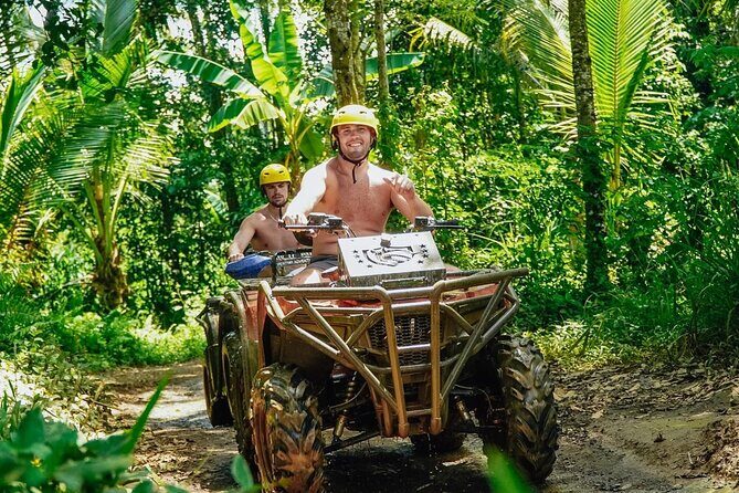Bali ATV Quad Adventure Ubud Monkey Forest and Waterfall - Sacred Monkey Forest Sanctuary in Ubud: 12.5 hectares of temples and long-tailed macaques