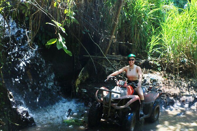 Bali ATV Ride Ubud Waterfall, Ricefield,River,Barong Cave, Lunch - Safety gear, insurance, and patient guidance that actually helps