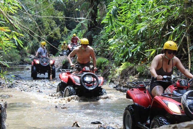 Bali Atv Riding through Cave and Waterfall - Bali ATV, Cave, and Waterfall in One 4-Hour Burst