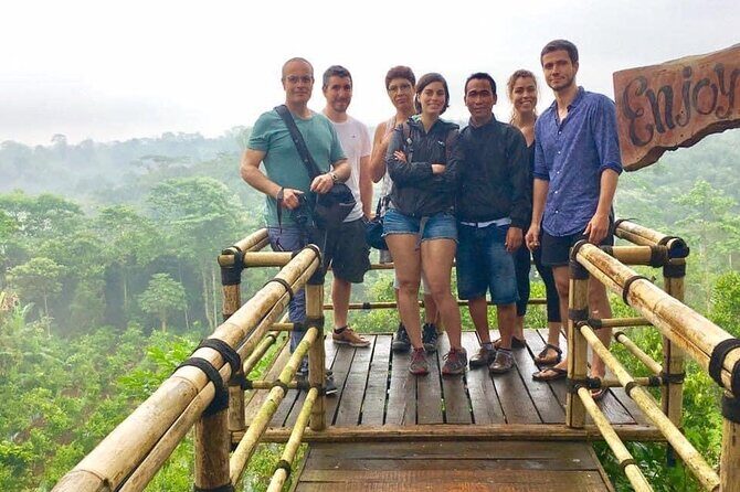 Bali Full Day Tour - Bali Temple Tour - Gunung Kawi rock-cut tombs and the rice-terrace steps