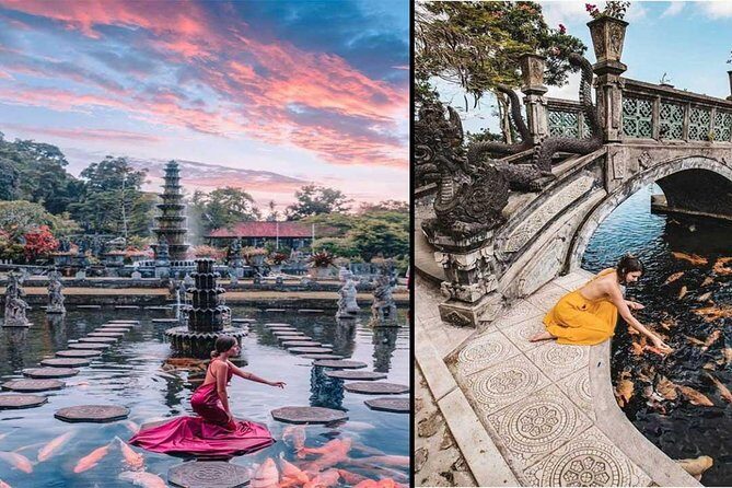 Bali Instagram Tour and Sunrise at gate of heaven - Tirta Gangga: koi fish photos and a calmer pace