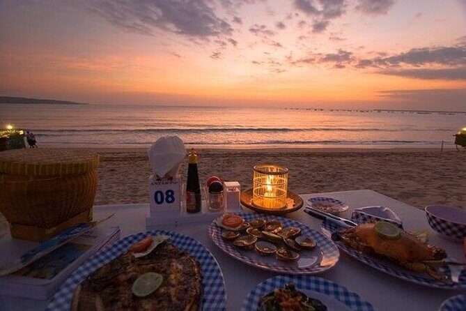 Bali Romantic Seafood Dinner under sunset jimbaran Beach - The 5:00 pm start: how timing affects the whole night