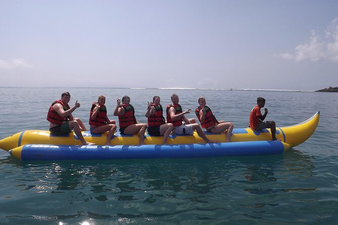 Bali Sea Walker and Smart Water Sport Package - Banana boat, donut boat, jet ski, fly fish: what each adds to your day
