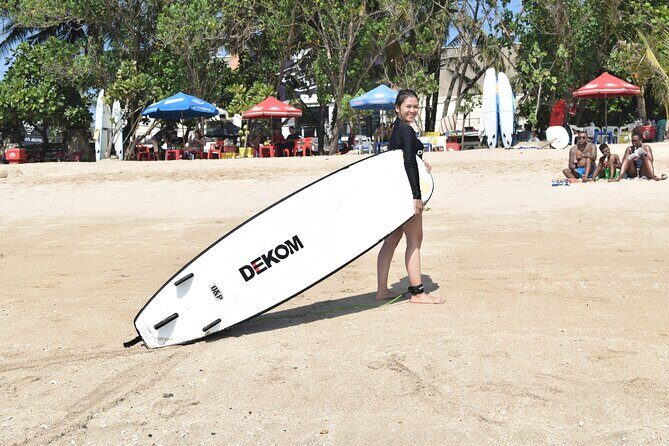 Bali Surf Lesson in Kuta by Dekom - What you actually get in the water: equipment, water, and instructor support
