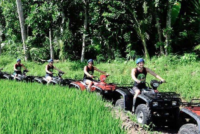 Best of Ubud Adventure: Ayung Rafting - ATV - Quad Bike with Private Transport - Stop 1: Bali Skutis Adventure in Singapadu Village for your 250cc ATV ride