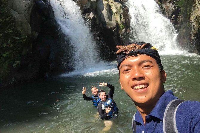 Jumping Sliding at Aling- aling Waterfall - Wanagiri Hidden Hill - Handara Gate - Handara Iconic Gate: the classic Bali photo that actually earns its time
