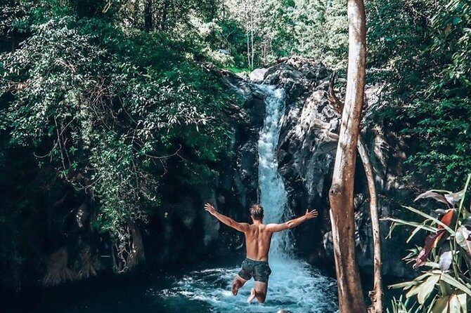 Jumping Sliding at Aling- aling Waterfall - Wanagiri Hidden Hill - Handara Gate - North Bali logistics: why the 7:30am start matters