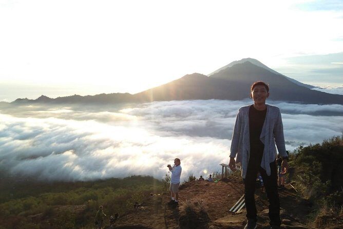 Mount Batur Volcano - Sunrise Trekking with White Water Rafting - Climbing Mount Batur at twilight: steep effort, cold air, and the right gear