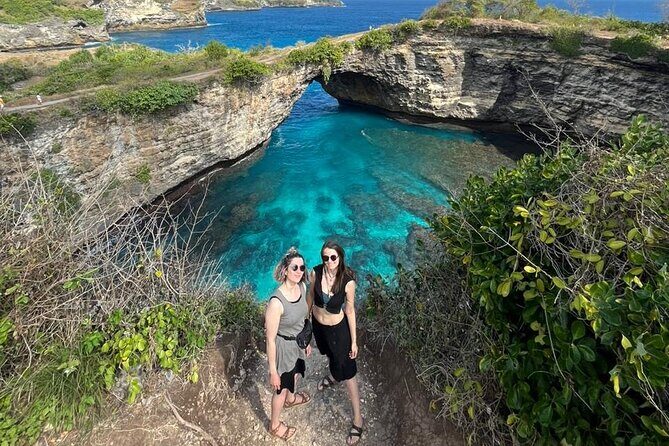 One Day Trip Nusa Penida Bali with All Inclusive - Kelingking Beach: The Iconic Dinosaur Shape (and the Real-Life Hike)
