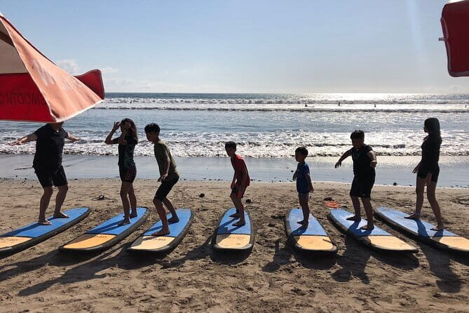 Private Surfing Lesson Bali - First Wave Session: Getting to Your Feet With Coach Hands-On Help