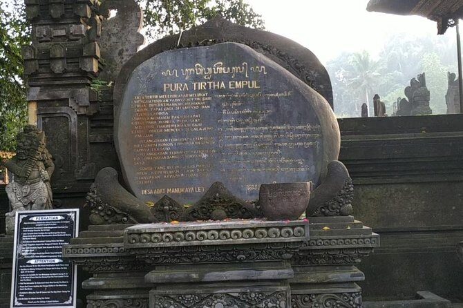 Private UBUD Tour - Key highlights at a glance