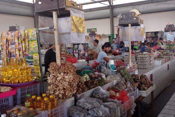 Sanur Village E-bike Tour: Family-Friendly Adventure - A traditional Balinese market stop you can actually use