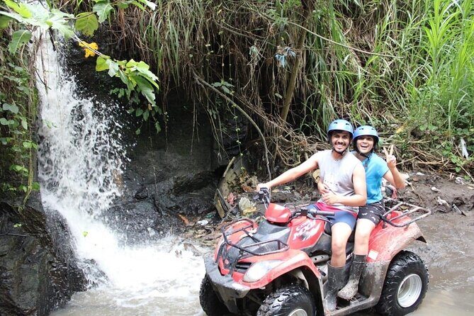 Thing to do – ATV Quad Bike, River Tubing and Tlaga Singha - Entering The Countryside Loop From Kuta